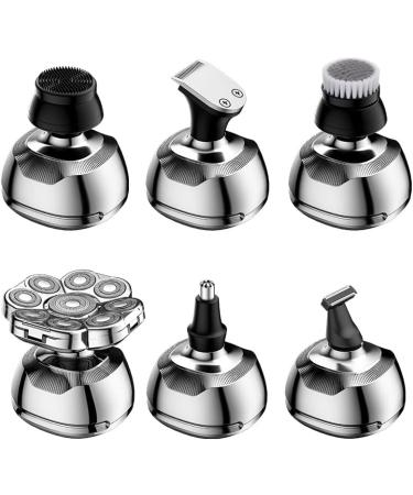 Head Shaver for Bald Men - 9D Waterproof Cordless Wet/Dry Grooming Kit with Electric Razor Clippers & Trimmer - Buy Online on GoSupps.com