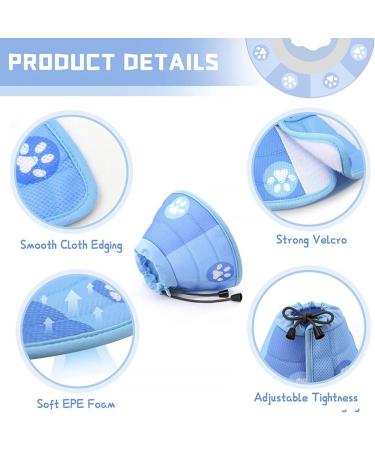 Cat Recovery Collar Cone Collar Adjustable Elizabethan Collars Pet Recovery Collar for Cats Kitten and Puppies (S) - Buy Online on GoSupps.com