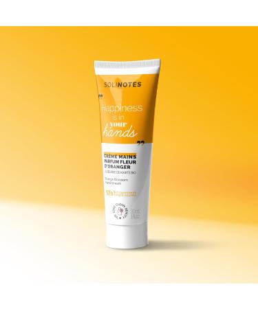 Solinotes Orange Blossom Hand Cream - Nourishing Repairing and Intense Care for Damaged and Dry Hands | Organic Shea Butter | 97.8% Natural Origin Ingredients - 30 ml - Buy Online on GoSupps.com
