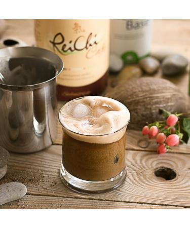Reichi Cafe 400g - Exotic Vegan Coffee with Reishi Ginseng & Coconut | 80 Cups of Caffeine from Guarana | Magnesium & B12 for Energy | No Additives - Buy Online on GoSupps.com