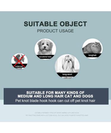 Knitting COMB PET - Ultimate Cat & Dog Grooming Tool for Hair Removal | Knotting Comb for Tangles | Effective Pet Massage Brush (BK+OR) - Buy Online on GoSupps.com