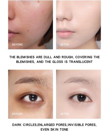 GL-Turelifes Mushroom Head CC Cream Air Cushion Foundation Water Feeling Flawless BB Cream Moisturizing Oil Control Long Lasting Lightweight & Smoothing Natural Concealer (H-02 Natural 0.53 Oz) 15 g (Pack of 1) H-02 Natural - Buy Online on GoSupps.com