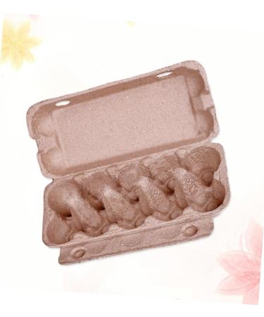 UKCOCO 10pcs Refrigerator Containers Fridge Egg Holder Carton Egg Holder Egg Box Display Stand Egg Tray As Shown 10pcs - Buy Online on GoSupps.com