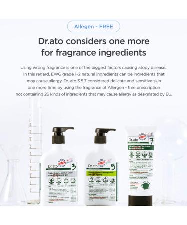 DR.ATO Triple-Hyaluron Moisture Lotion 10.5 fl.oz. - pH5.5 Baby & Kids Moisturizer with Hyaluronic Acid - Derma Tested & Paraben Free - Buy Online on GoSupps.com