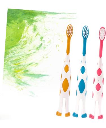 Solustre 18-Pack Children's Travel Toothbrush Set | Bulk Toothbrushes with Rubber Protection for Kids' Oral Care - Buy Online on GoSupps.com