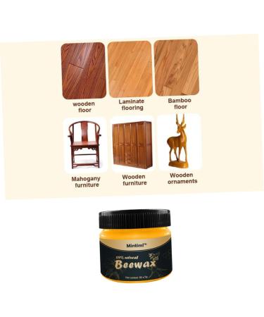 Zerodeko 4pc Beeswax Wood Care Kit | Natural Wood Maintenance & Polishing Wax for Furniture - Buy Online on GoSupps.com