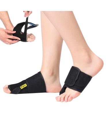 Hallux Valgus rail night rail 1 pair of bunion correctors adjustable soft bunion splints brace big toe smooth iron separator valgus crooked and overlapping suitable for men and women