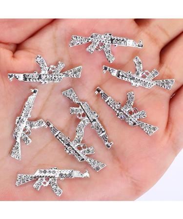 10pcs Alloy Star Nail Charms - 3D Stars Nail Gems Rhinestones for Women Nail Designs - Buy Online on GoSupps.com