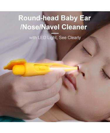 Conpoir Ruopf Baby Ear/Nose/Navel Cleaner Clip Tool with Storage Box - Safe & Effective Cleaning for Infants - Buy Online on GoSupps.com