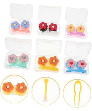 Partykindom 6-Piece Contact Lens Care Box - Travel Organizer Applicator & Mini Storage Case - Buy Online on GoSupps.com