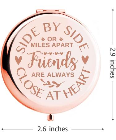 WHING Long Distance Friendship Makeup Mirror - Perfect Gift for Best Friend, Sister, or Coworker - Buy Online on GoSupps.com