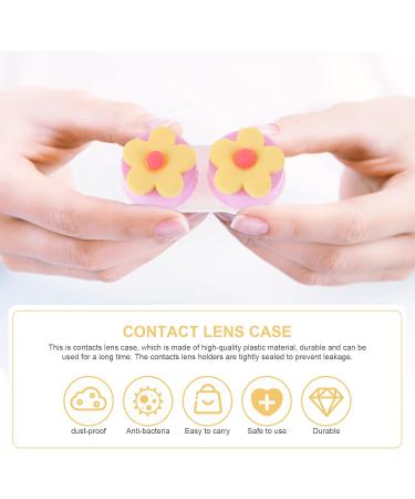 HEALLILY 6pcs Plastic Contact Lens Storage Case - Travel-Friendly Soaking Container for International Use - Buy Online on GoSupps.com