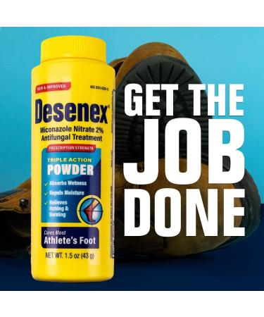 Desenex Athlete's Foot Shake Powder 1.5oz - Fast Relief for Athlete's Foot - Buy Online on GoSupps.com