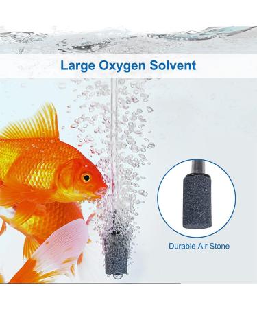 Buy Bedee Quiet Aquarium Air Pump 35 dB | 1W Energy-Saving Oxygen Pump for Fish Tank Up to 50L - Free International Shipping! - Buy Online on GoSupps.com