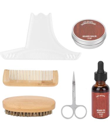SYH&AQYE Beard Care Set: Men s Trimmer & Growth Kit - Beard Cream Oil Comb Brush & Mustache Scissors - Buy Online on GoSupps.com