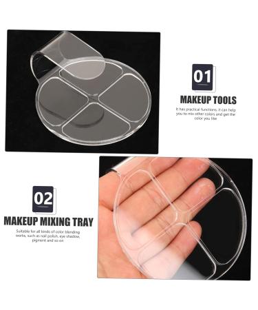 Mipcase 10 Sets Acrylic Powder Chassis Makeup Mixing Tray - Eyelash Tool Lipstick & Nail Palette for Professional Cosmetic Mixing Supplies - Buy Online on GoSupps.com