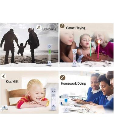 Hostk 7pcs Hourglass Toothbrush Timer Set for Kids - Fun Gift & Classroom Decoration - Buy Online on GoSupps.com