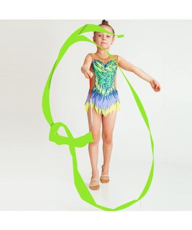 Dance Ribbons Streamers Set - 6pcs Twirling Ribbons for Gymnastics & Rhythmic Dance - Buy Online on GoSupps.com