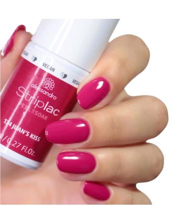 Alessandro Striplac UV Nail Polish - Juan's Kiss Vegan & Peel-Off Long-Lasting | 8 ml - Buy Online on GoSupps.com