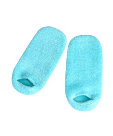 Beavorty 1 Pair Skin Softening Socks Moisture Socks Cracked Heels Guard Dead Skin Socks Foot Softening Socks Womens Socks Women Socks Gel Moisturizing Socks Yarn Miss Chunky Heel