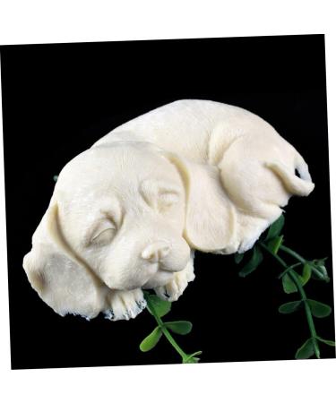 Ciieeo 3pcs Mold Animal Resin DIY Cake Rubber Dessert Jewelry Ice Cube Candy Chocolate Ice Cube Mould Silicone Coaster Epoxy Baking Tool Sleeping Dogs 3D Silica Gel Mousse Chocolate White 10.8X8.5X5CMx3pcs - Buy Online on GoSupps.com