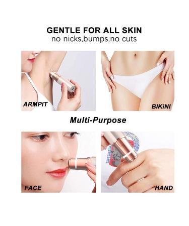 Flawless Facial Hair Remover Replacement Heads - 2 Pack for Generation 3rd Electric Face Razor - Buy Online on GoSupps.com