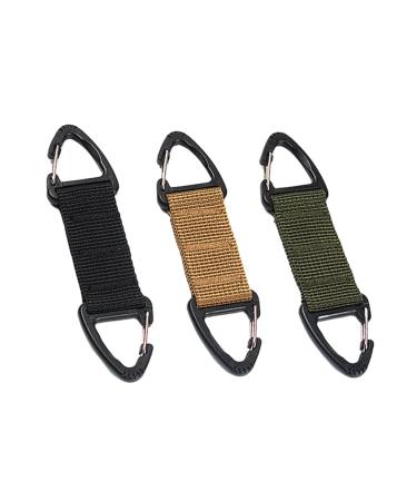 Goohochy 3 pieces mask ear hooks nylon belt belt belt key holder mask hanger hook mask hanging hooks key trailer hook outdoor hook ear straps