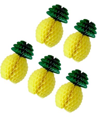ABOOFAN Pineapple Decor 15 Pcs Plant Decor Honeycomb Party Favors Party Decor Honeycomb Pineapple Party Supplies Paper Pineapple Party Supplies - Buy Online on GoSupps.com