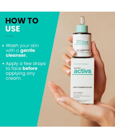 Conatural Anti-Pigmentation Serum 30ml - Dark Spot Corrector for Hyperpigmentation & Dull Skin - Antioxidant Treatment for Effective Dark Spot Removal - Buy Online on GoSupps.com