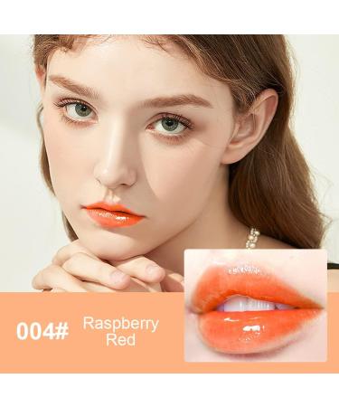 AOOWU Plumping Lip Oil Tint - Coral Orange | Moisturizing & Long-Lasting Lip Hydrating Gloss for Women - Buy Online on GoSupps.com