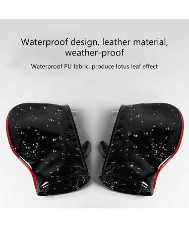 Motorbike Handlebar Mitts Winter Thermal Cover Cycling Hand Warm Windproof Cold Weather Mittens PU Hand Cover Handlebar Mittens Motorcycles Handlebar Mitts Cold Weather Road Bicycles Handlebar Mittens - Buy Online on GoSupps.com