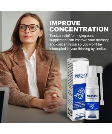 NNBWLMAEE Luhaka - Tinnidrop Tinnitus Relief Spray 2023 New Tinnidrop Tinnitus Relief Spray Relieves Tinnitus Ear Back Ear Discomfort Earwax Cleaning Care Spray (3PCS) - Buy Online on GoSupps.com