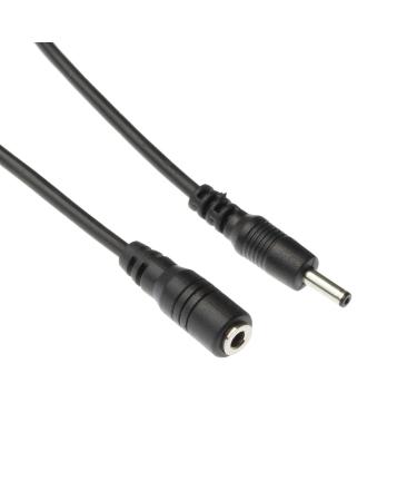 Buy Kingfisher Technology 3M Extension Cable - 2A Female to Male DC Charging Cable for Rechargeable Body Wall Massage Devices - Durable Black Connector - Buy Online on GoSupps.com