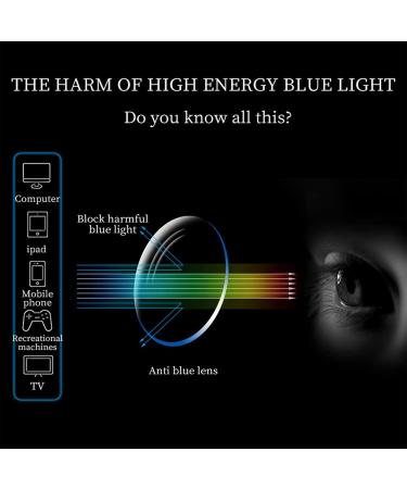 Shop LJCZKA Half Rimless Blue Light Blocking Glasses for Men & Women - Stylish Rectangle Computer Glasses in Gold - Buy Online on GoSupps.com