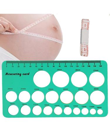 Silicone Nipple Ruler Nipple Ruler for Flange Sizer | Nipples Ruler of Flange Size Measure for Nipple Silicone Nipple Measurement for Flanges Shakven Green - Buy Online on GoSupps.com