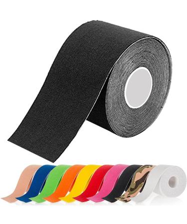 ATETEO Kinesiology Tape G-black S: 5mX2.5cm