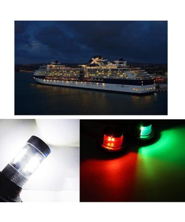 HONG 111 Marine LED Replacement Bulb Set - Super Bright 12V Boat Light Bulbs for Navigation, Anchor, Deck, Bow, Stern Lights (4PCS) - Buy Online on GoSupps.com