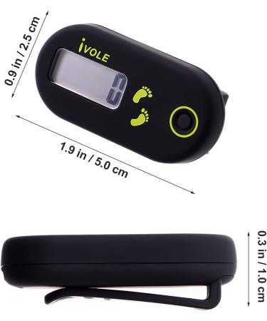 BESPORTBLE Mini Step Counter | 3D Digital Pedometer for Accurate Walking and Fitness Tracking - International Shipping Available - Buy Online on GoSupps.com