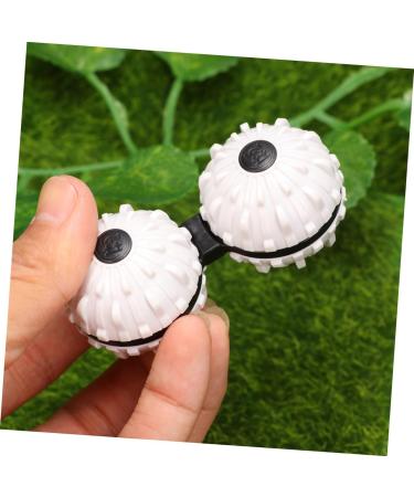 GLEAVI Toy Decompression Ball - White Stress Relief Massage Ball 7.36x3.56cm | Pressure Release & Stress Reliever for Relaxation - Buy Online on GoSupps.com