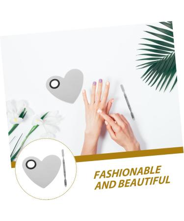 PACKOVE 2 Ensembles Palette de M lange Inoxydable de Anneaux Spatule pour Coloration Ongles Outil Professionnel de Beaut pour Salon et Usage Personnel - Buy Online on GoSupps.com