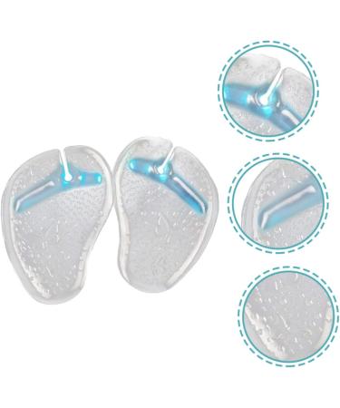 NOLITOY High Heel Cushion Inserts - 6 Pairs Palm Rest Gel Cushions for Women's Sandals & Flip-Flops - Toe Protectors & Comfort Pads - Blue 10x7cm - Buy Online on GoSupps.com