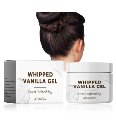 Edge Control Gel Edge Control Wax For Women Vanilla Styling Gel For Flyaway Hair Edge Control Gel For Afro Hair Smooth Hairline And Edges(1PC)