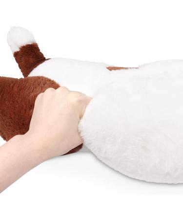 Cat Plush Pillow Stuffed Animal Cat Toy Giant Cat Pillow Cute Kitten Plush Toy Long Plush Cat Hugging Pillow Stuffed Cat Doll Cuddly Toy for Boys Girls Friends Birthday Christmas(80cm Brown) - Buy Online on GoSupps.com