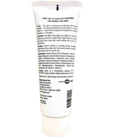 Neogen Corporation 79247 Udder Balm 4 OZ - Moisturizing Relief for Dry Skin | International Shipping Available - Buy Online on GoSupps.com