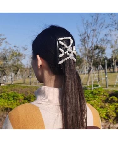 Buy MAYBEAN Butterfly Hair Clips & Combs - 2-Piece Set for Women & Girls | Stylish DIY Hair Accessories - International Shipping - Buy Online on GoSupps.com
