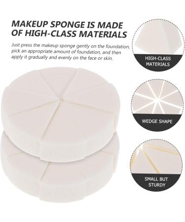 Angoily 8 Sets Triangular Sponge Puff Finger Puff Foundation Sponge Blending Sponges for Makeup Triangle Puffs Mixture Foundation Puff White Make up Cosmetics Girl Emulsion - Buy Online on GoSupps.com