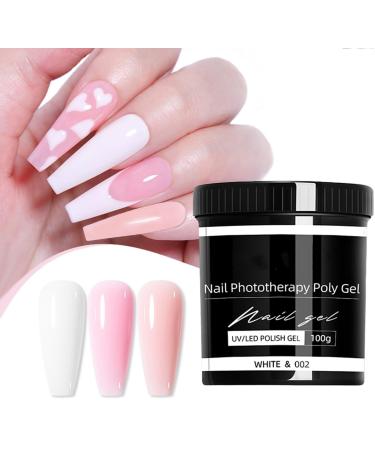 HOUSN Nail gel nail reconstruction gel 100g UV gel for nail extensions and restoration long-lasting natural look easy to work with for professionals and beginners at home