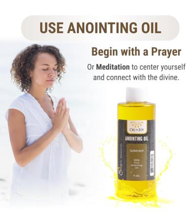 Premium 4oz Spikenard Anointing Oil for Prayer & Worship | Altar Size | Ideal for Personal & Church Use - Buy Online on GoSupps.com