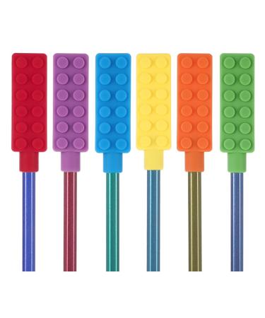 RosewineC Chew Toys for Kids Autism and Oral Motor Skills 6 Pack