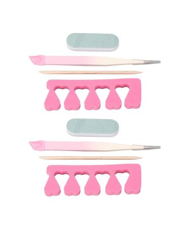 Professional Nipper Clipper Nail Tools Set - Stainless Steel Precision Tweezers Comfortable Sponge Separator & Grinding Rod for Salon Quality Nail Art - International Shipping - Buy Online on GoSupps.com